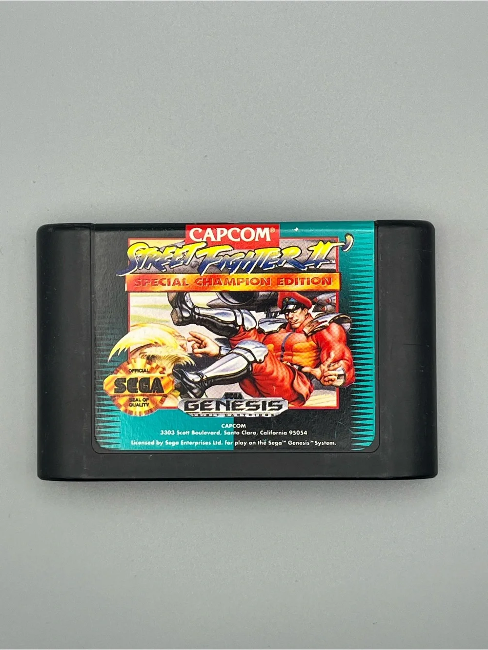 Street Fighter II: Special Champion Edition -Sega Genesis Game Cartridge
